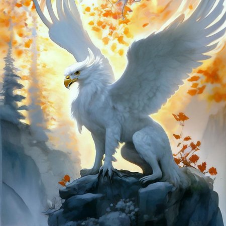 Белый грифон