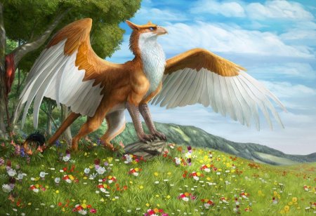 Птица Лев Грифон