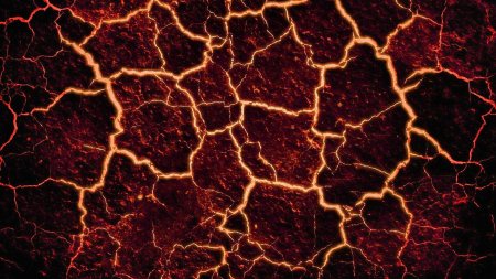 Магма лава трещины щели