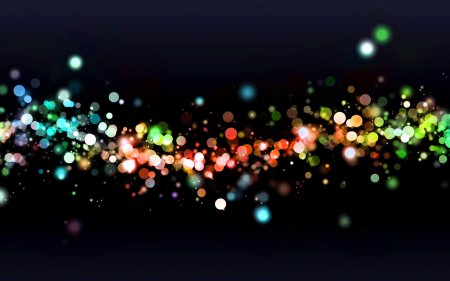 Цветные блики