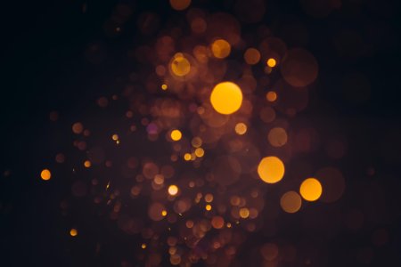 Оранжевый блик