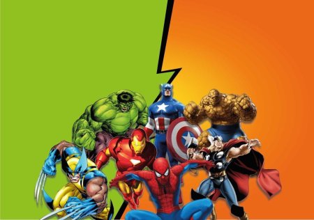 Фон супергерои