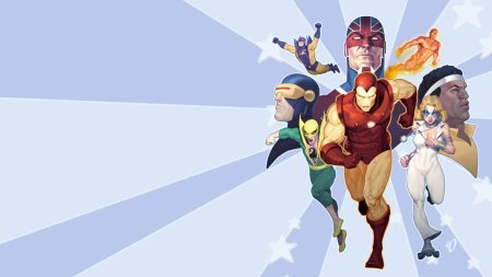 Марвел герои