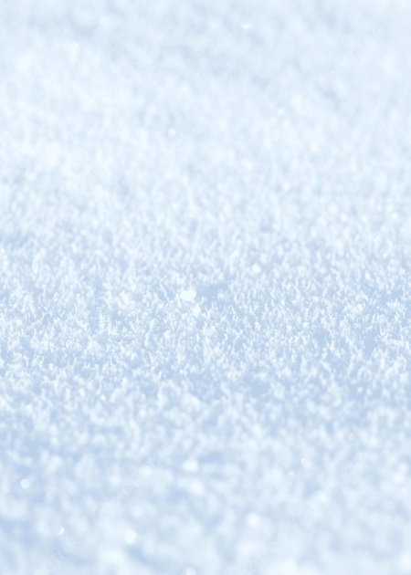 Белый снежный фон