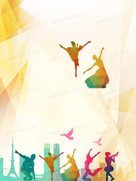 Фон для афиши хореография