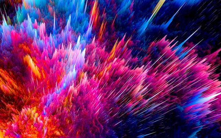 Яркие краски