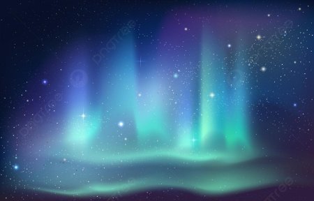 Северное сияние текстура