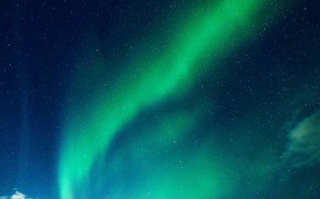 Градиент Северное сияние фон