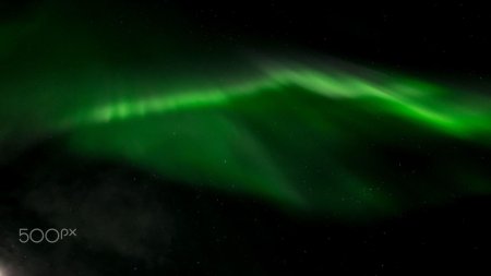 Северное сияние на Марсе