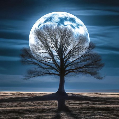 Луна красивая