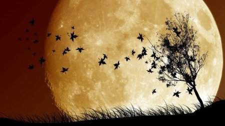 Луна рисунок