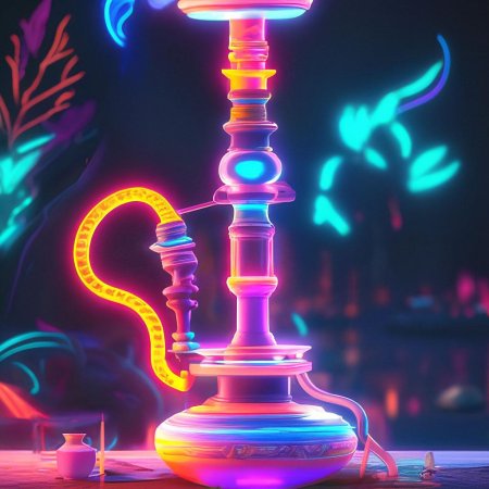 Кальян неон