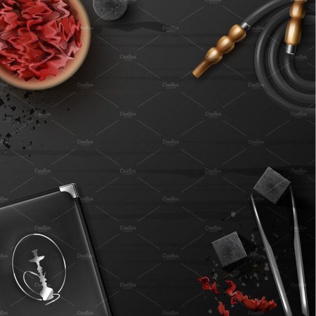 Фон для меню кальянов