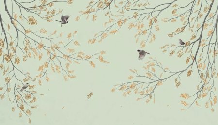 Фрески Апплико Шинуазри