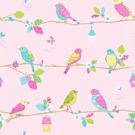 Красивый фон с птичками