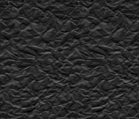 Черная мятая бумага