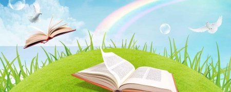 Фон с книгами