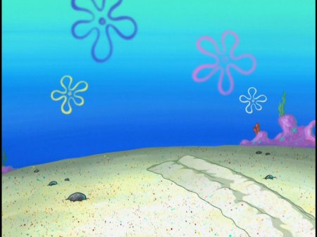 Приливная зона губка Боб