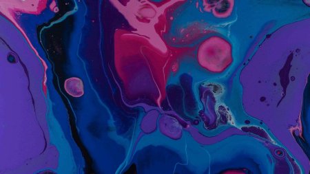 Цветные разводы