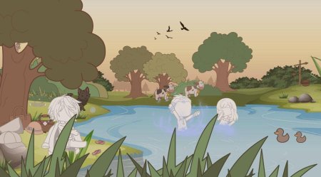 Фон для обработки гача