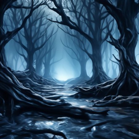 Темный лес аниме