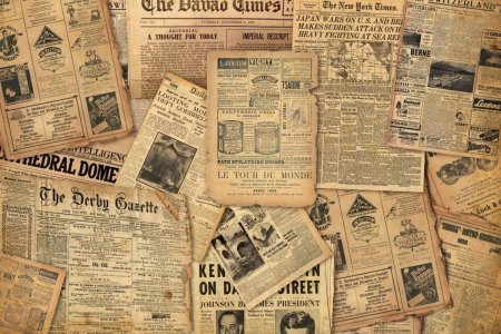 Газета для фона