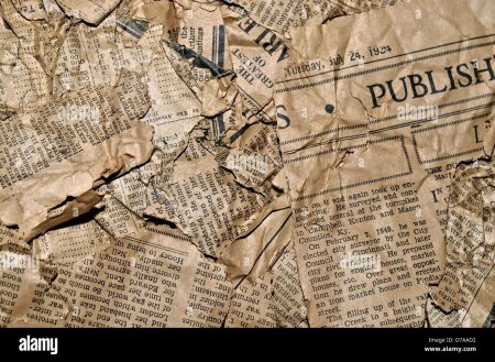 Старая газета