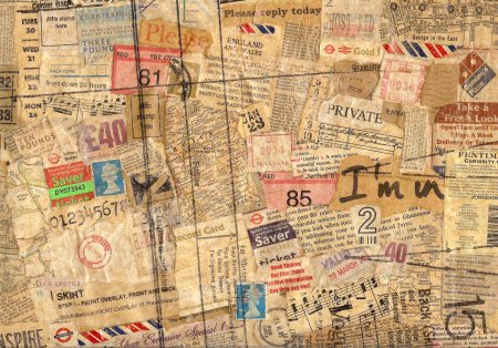 Винтажная газета