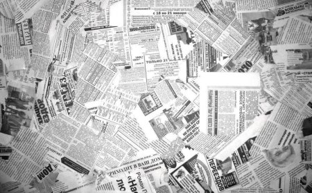 Газетные вырезки фон