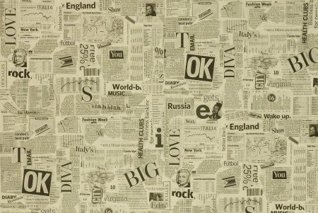 Газетный фон для фотошопа