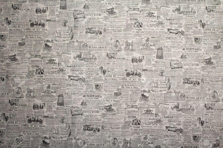 Обои газета для стен
