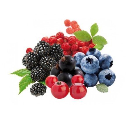 Ягоды на прозрачном фоне