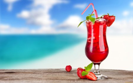 Яркие коктейли