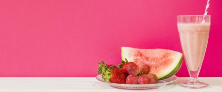 Молочный коктейль фон