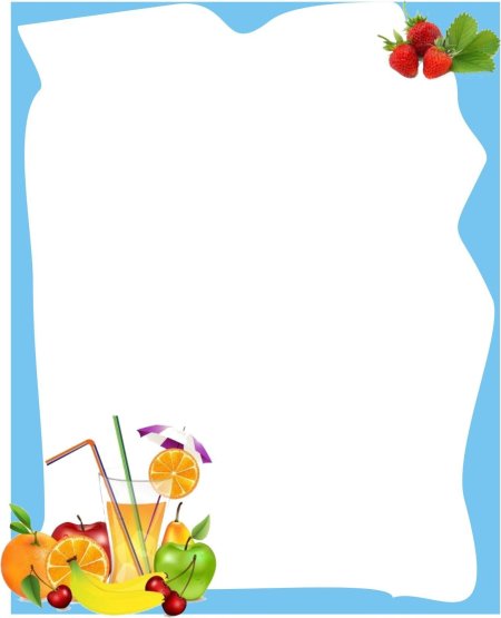 Рамка для детского меню