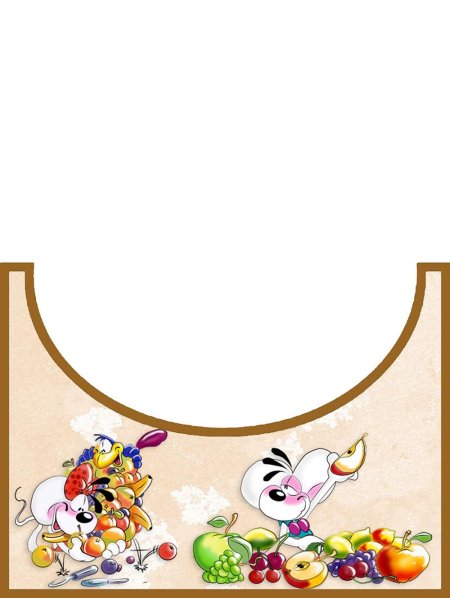 Кармашек для меню в детском саду