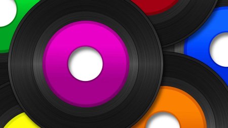 Виниловые пластинки обои