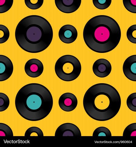 Фон в стиле стиляг