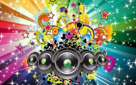 Фон для афиши дискотека