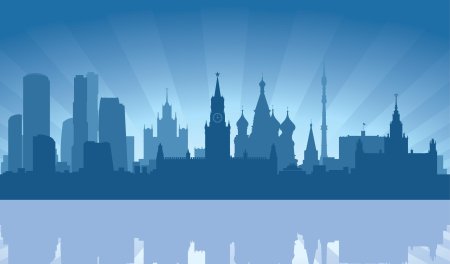 Силуэт города