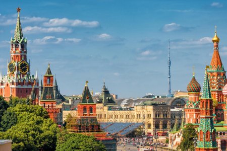 Кремль и собор василия блаженного