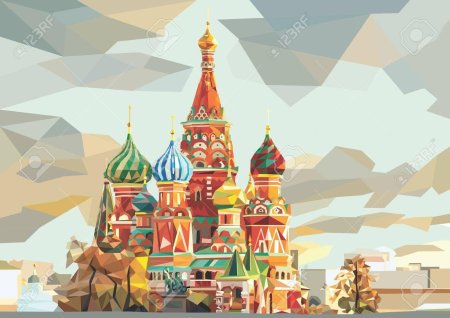 Собор Василия Блаженного вектор