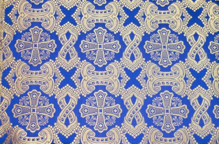Парча церковная Византийский крест