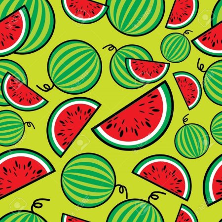 Арбузный фон