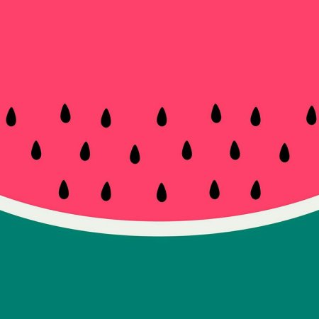 Арбуз мультяшный