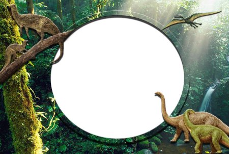 Рамка динозавры