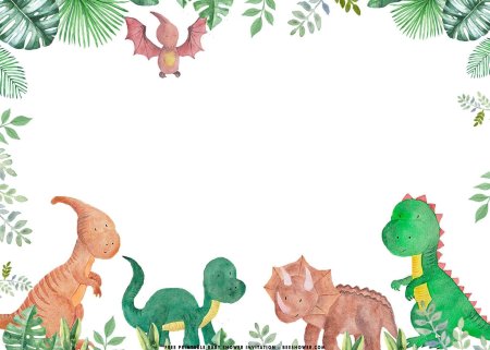 Фон с динозавриками