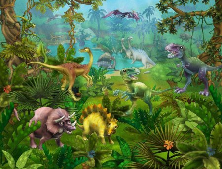 Динозавры в природе