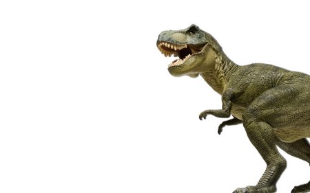 Динозавры на белом фоне