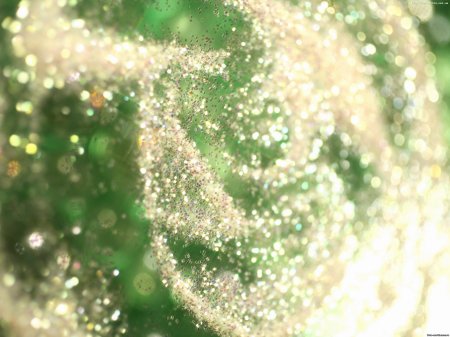 Зеленый блестящий фон